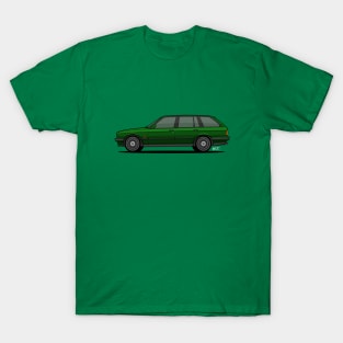 E30 Touring side profile drawing T-Shirt